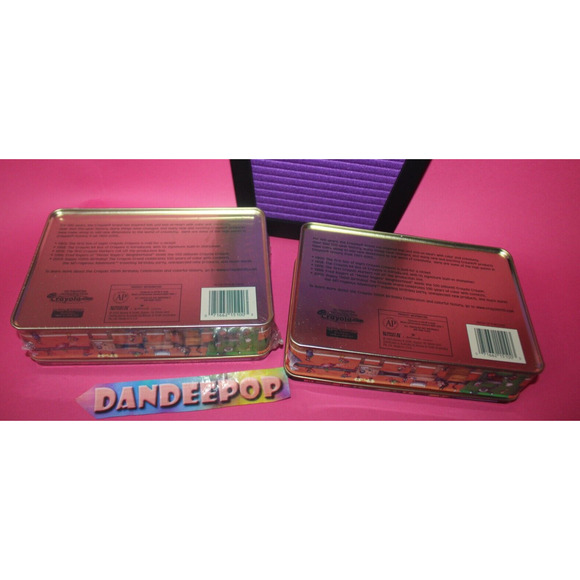 2 Crayola Vintage Tins With Retired Crayons And 64 Classic Nostalgia Box Sets - Picture 4 of 9